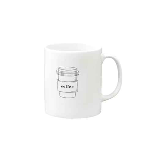 テイクアウトcoffee Mug