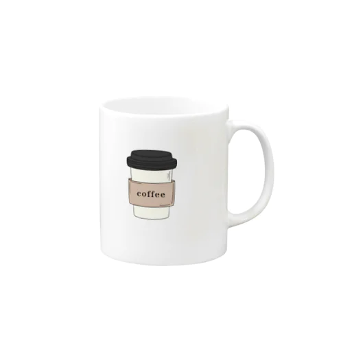 テイクアウトcoffee(カラー) Mug