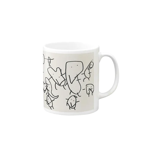 芋たち Mug