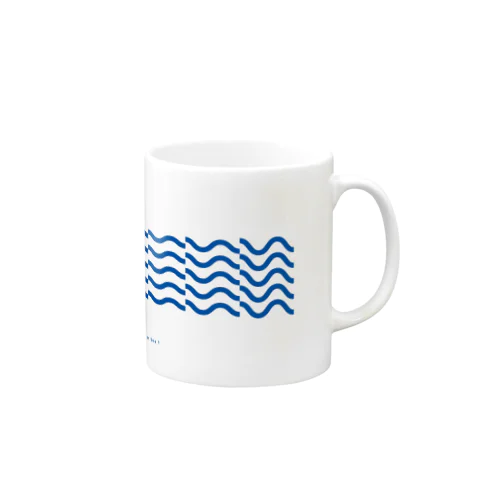 【border】海はどこから？ Mug