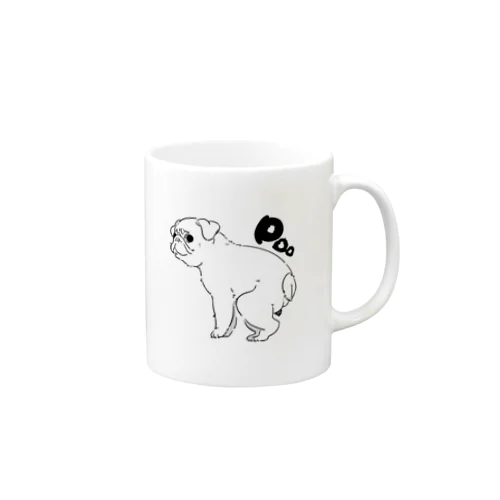 あさのPOOポーズ Mug