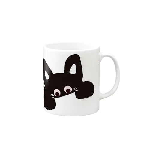 隠れニャンコ Mug