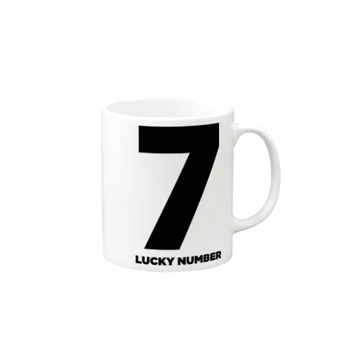7_LUCKY NUMBER マグカップ