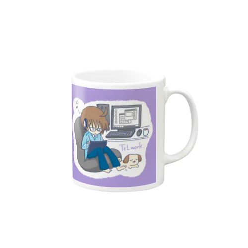 テレワークくん Mug