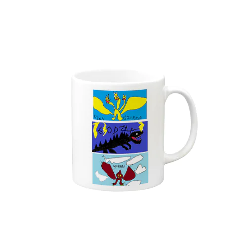 Monsters怪獣 Mug