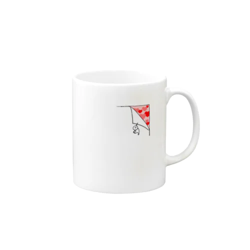 めくれハート Mug