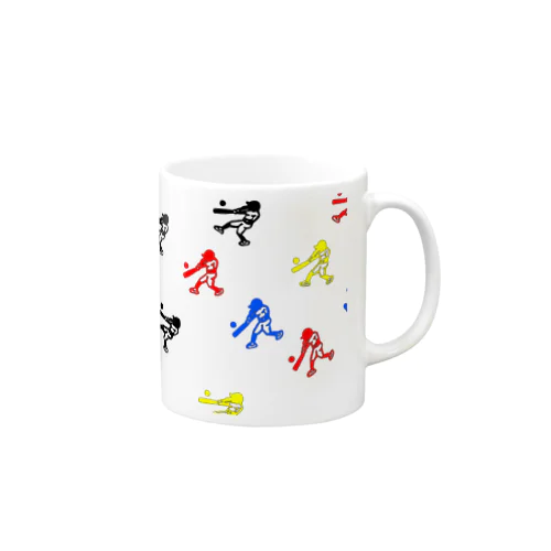 野球めいいっぱい 野球 Mug