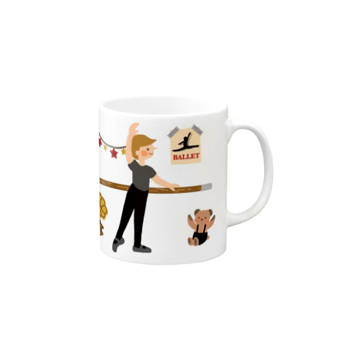 バレエ部屋　男の子 Mug