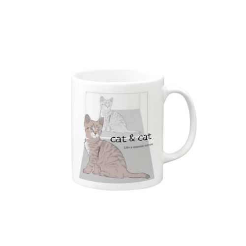 cat&cat Mug