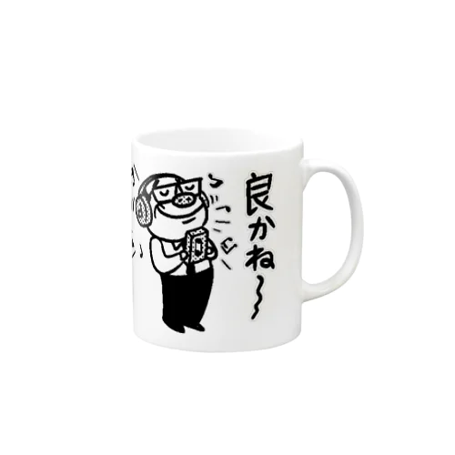 博多オヤジ街で音楽を楽しむ。 Mug