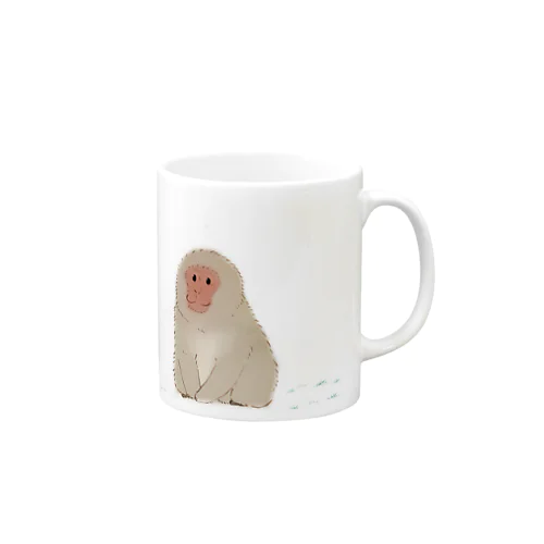 かわいいニホンザル Mug