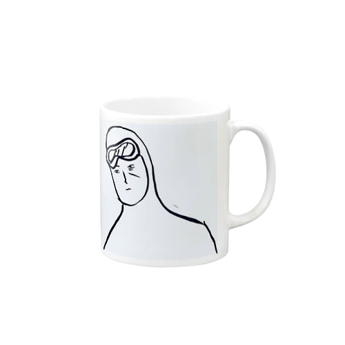 遠い目のジャンパー Mug