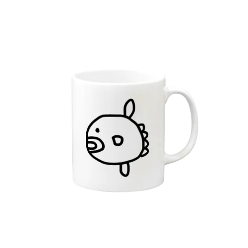 なっちのおさかな(マンボウ) Mug