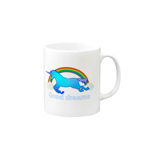 かわいいユニコーン Mug