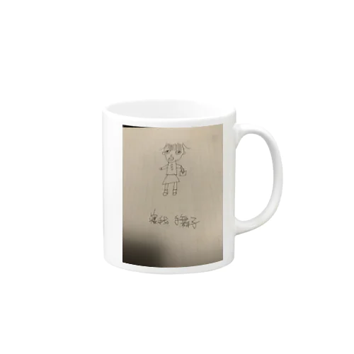 寝我手舞子 Mug