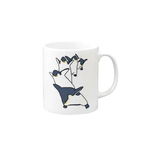 踊るペンギン Mug