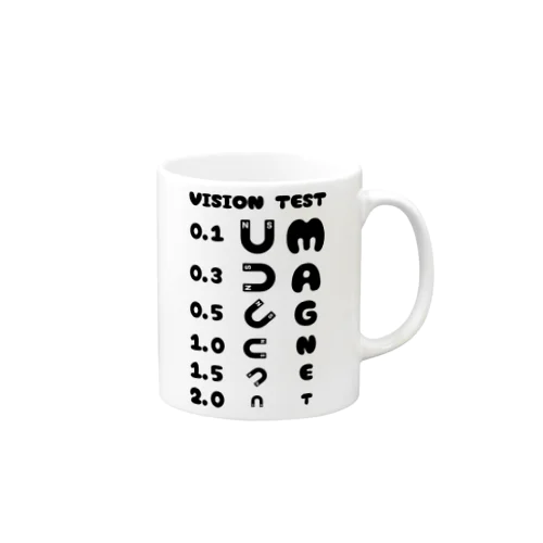 視力検査 Mug