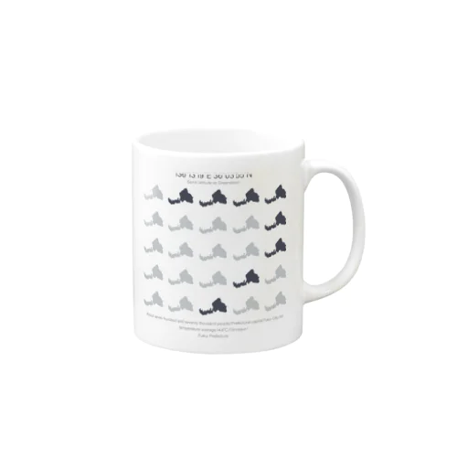 福井県（フクイのフ） Mug