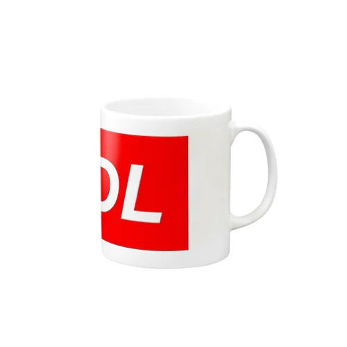 HODLシリーズ(RED&WHITE) Mug