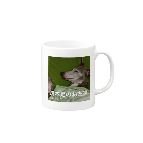 四本足のお友達 Mug