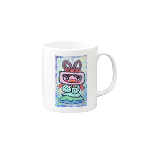 織姫ボタンちゃん Mug