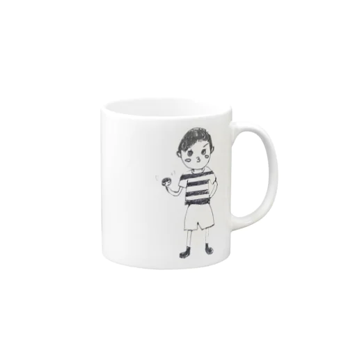 なんでも頑張る君！ Mug