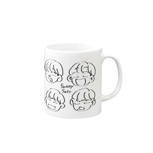 変顔 Mug