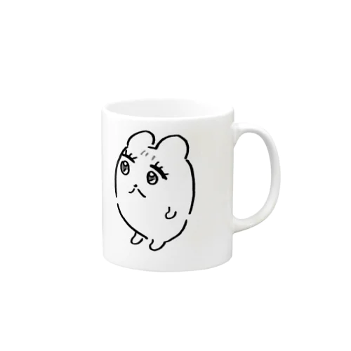 たたずむハム公ちゃん Mug