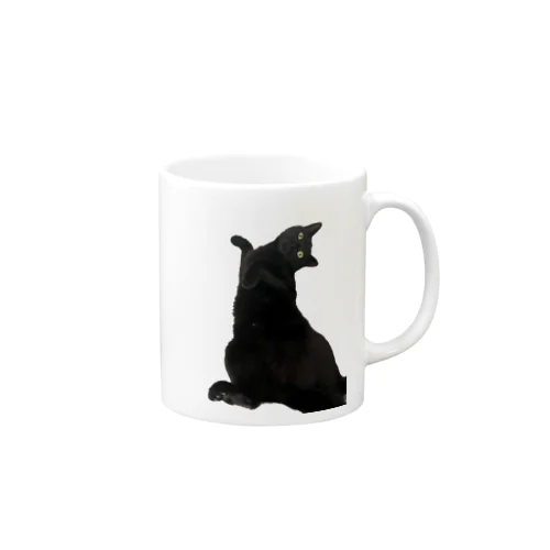 仰向けの猫 Mug