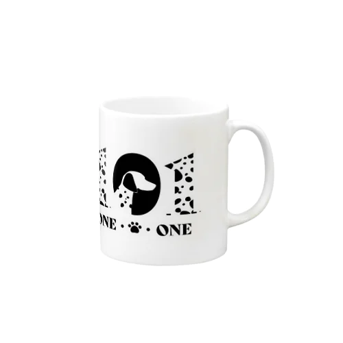 ONE-O-わんわん Mug