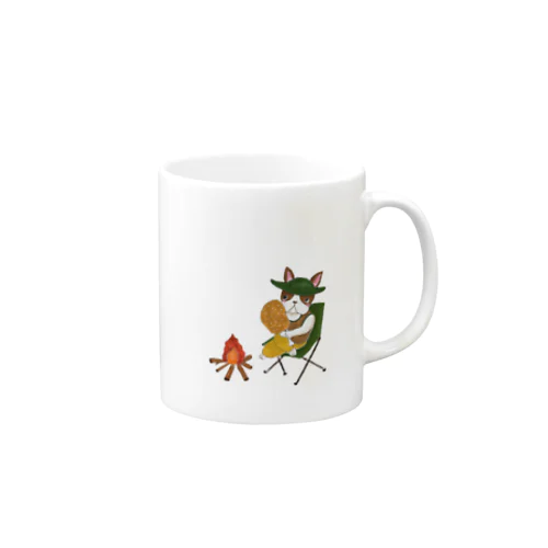 キャンパーのフレブルさん Mug