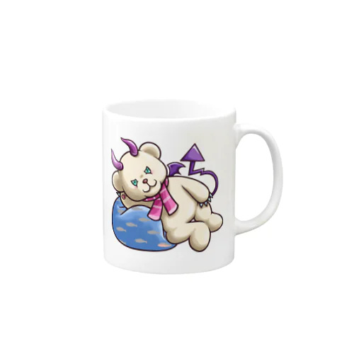 デリバリーなんもしないクマちゃん Mug