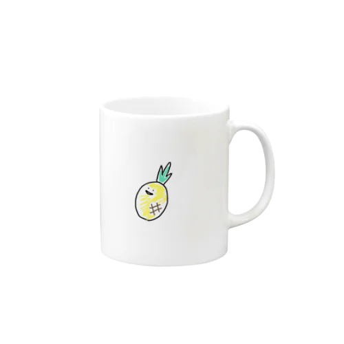 パイナップルTシャツ Mug