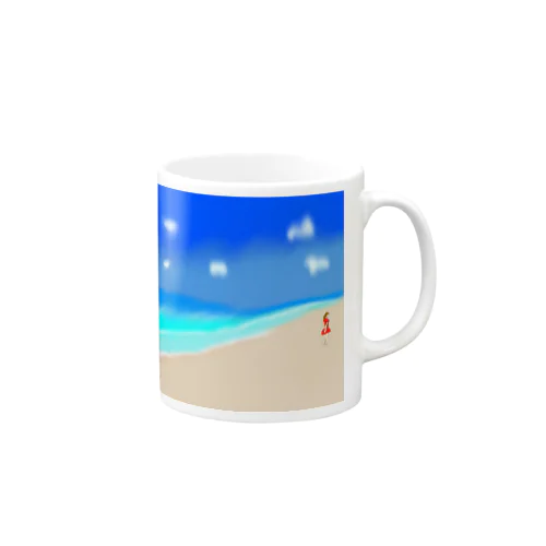 夏の淡い初恋 Mug