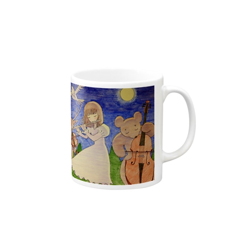 森の夜の演奏会🌳🍃 Mug