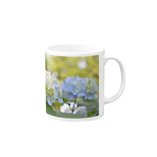 紫陽花 Mug