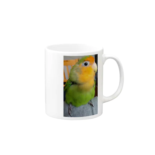 私がぴー様だ。ひだり向き Mug