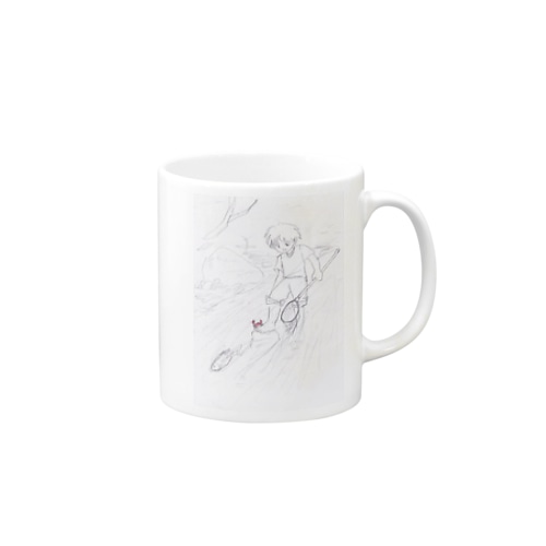 川遊び Mug
