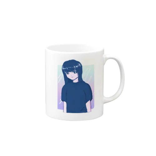 ホホエミ少女 Mug