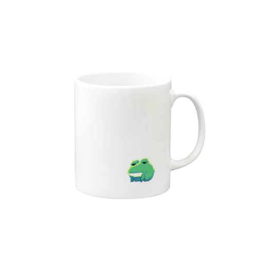 どすこいドット絵かえるくん Mug