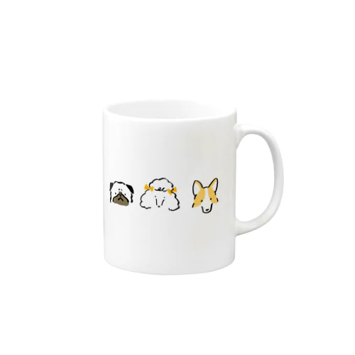 わんわんわん Mug