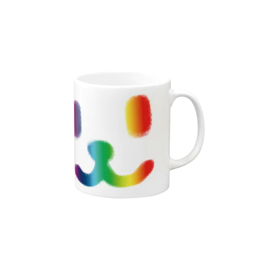 Smile Face Rainbow Mug