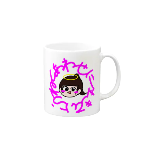 天使ぽに子 Mug