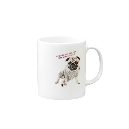 No PUG. No LIFE. Mug