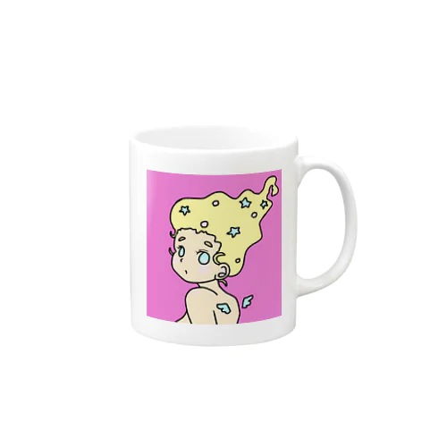 ビビッドな天使ちゃん Mug