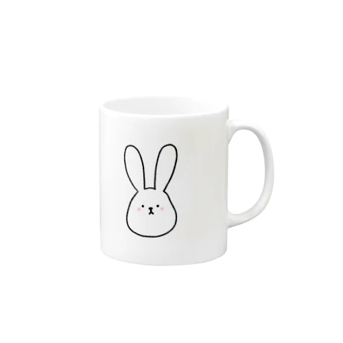 やる気のないうさぎ Mug