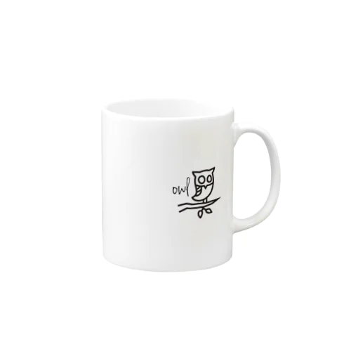 ふくろうさん Mug