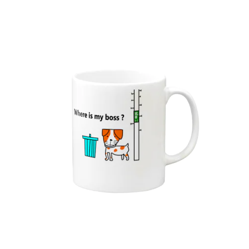 where is my boss Mug