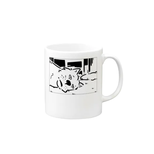 無気力な犬 Mug