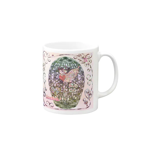 「花籠」Series * LoveBirds♡ Mug